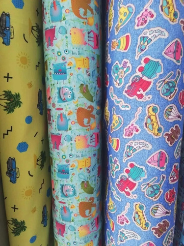 Telas Antifluídos Estampadas Finas Uniformes Delantales
