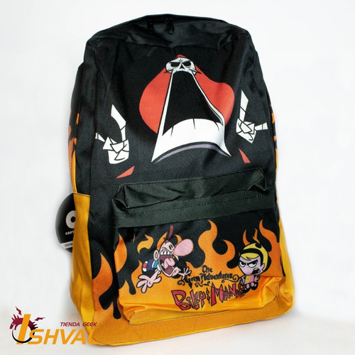 Imagen 2 de 5 de Mochila - Cartoon Network - Billy Y Mandy - Licencia Oficial