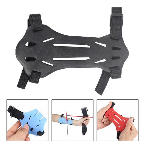 Protector De Brazo, Correas Elásticas Para Muñeca Y Negro