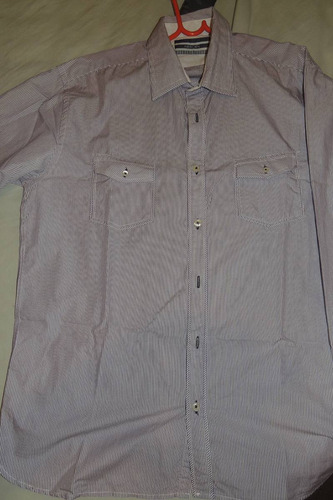 Camisa Airborn Hombre Rayada Talle Xl