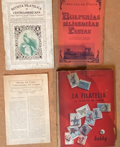 Filatelia, Revistas Boletín Libro, Lote 450 Pesos. Rba