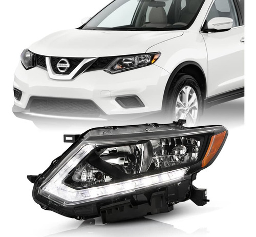 Para Modelo Halogeno Solamente Nissan Rogue Factory Estilo