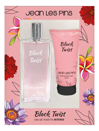 Set De Fragancias Jlp Black Twist Edt 100ml +  Body Lotion