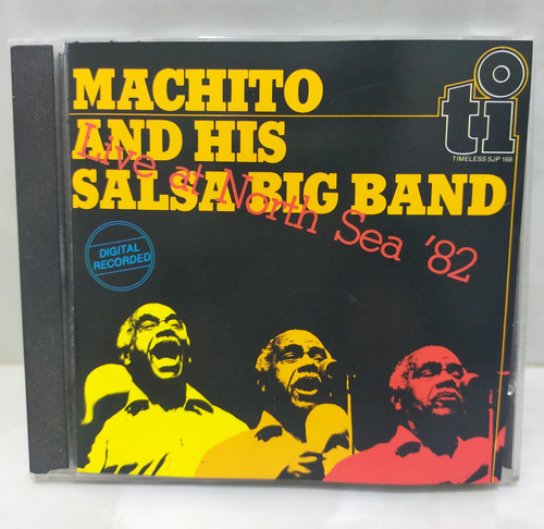 Machito And His Salsa Big Band.   Live At North Sea '82.