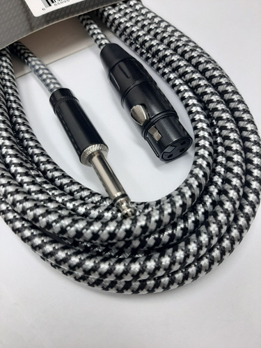 Cable Profesional Micrófono Xlr  Plug Blindado Forrado Mw472