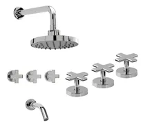 Comprar Combo Griferías Peirano Vigo Bidet Ducha Cierre Cerámico Aho