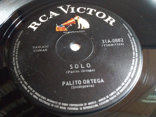 Simple - Palito Ortega - Se De Un Mundo Mejor / Solo - 1966