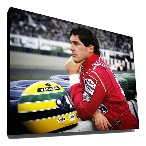 Cuadros Ayrton Senna F1 Varios Modelos Formula 1 - 40x30 Cm