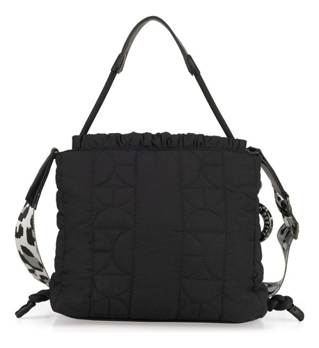 Bolsa Tote Cloe Fimuri I Mediano Color Negro
