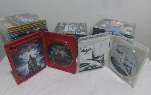 Batman Arkham Asylum Y Arkham City Ps3 Usados Surtido Noa