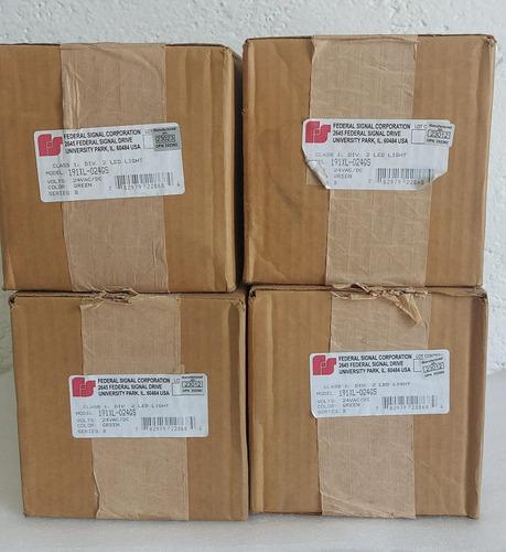 Luz Verde Federal Signal 191xl-024gs 24vac/dc