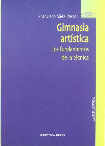 Libro Gimnasia Artistica De Francisco Saez Pastor