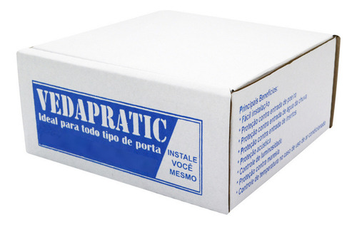 Veda Portão 20 Cm Altura, Vedapratic Acrílico (2 Metros) Cor Acrílico Transparente
