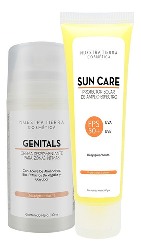 Kit Genitals + Sun Care Despigmentante