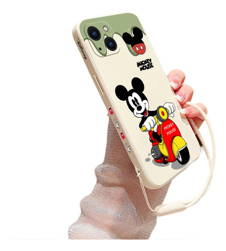 Funda De Teléfono Disney Mickey Mouse Para iPhone 15 14 13 1