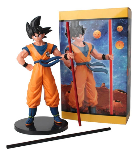 Boneco Action Figure Goku Dragon Ball Z Na Caixa 