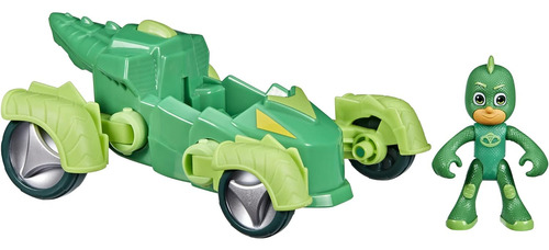 Pj Máscaras Gekko Deluxe Toy Preescolar Del Vehículo, Auto G