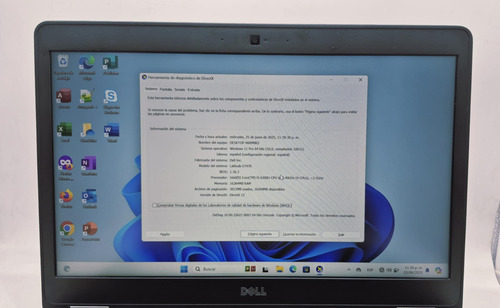 Potente Laptop Dell Latitude E7470 Corei5 16gb Ram 516gb Ssd Negro (Usado)