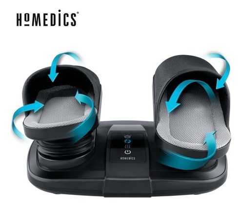 Homedics Masajeador De Pies Shiatsu Compresion Calor Rotacio