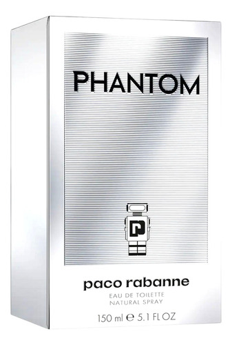Phantom Eau De Toilette 150 Ml Para Caballero Recargable