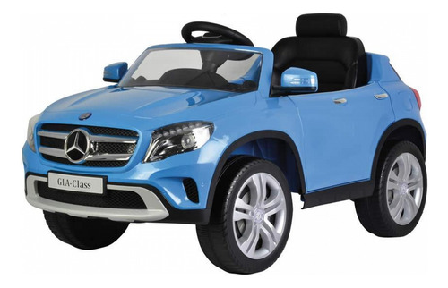 Camioneta a batería para niños Bebitos Mercedes Benz GLA 635 Clásica  color azul 220V