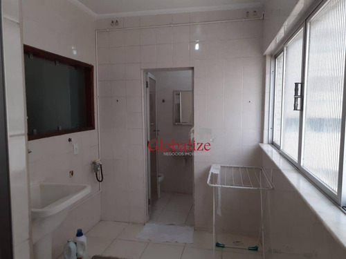 Imagem 29 de 30 de Apartamento Com 3 Dormitórios, 264 M², Frente Para O Mar, À Venda Por R$ 1.600.000 - Aparecida - Santos/sp - Ap0188