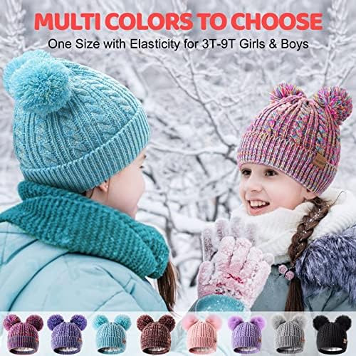 Gorro De Invierno Para Niños Pequeños, Gorro Para Niñas Con