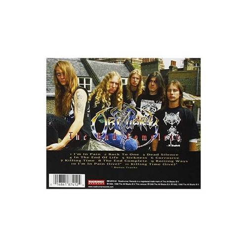 Obituary The End Complete Remastered Importado Cd
