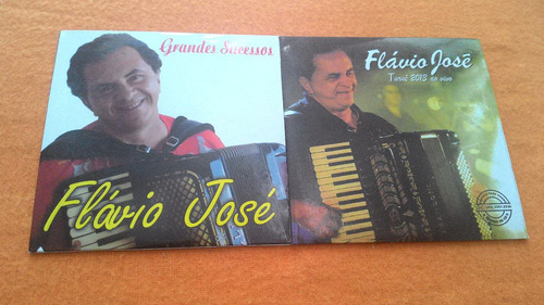 2 Cds Flávio José Grandes Sucessos E Tour 2013 Capa Papelao