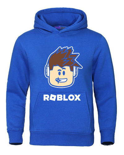 Poleron Roblox Skin Face Azul Grafimax