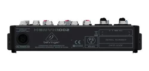 Consola Behringer 1002 Mezclador audio, Music Box