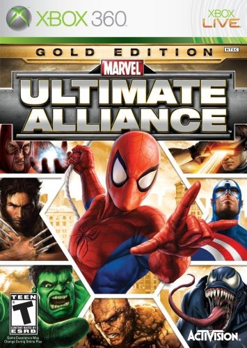 Marvel Ultimate Alliance Gold Edition -xbox 360.
