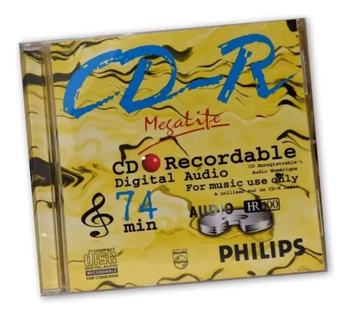 Cd-r Audio Philips Para Gravadores De Mesa, Sony, Pioneer | Frete grátis