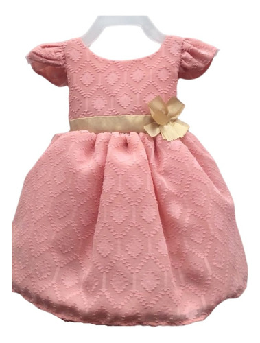 Ropa Infantil Vestido Niña Bebe Color Rosa