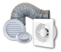 Comprar ITC KIT150 Exaustor Para Banheiros Com Duto E Grade 150mm 127v