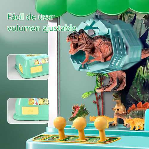 Máquina De Garras Para Niños Caramelo Gachapon Con Música