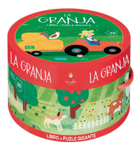 Libro Y Puzzle La Granja