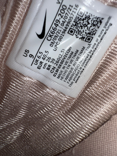 Nike Air Force 1 Pixel - 26 Mx (Usado)