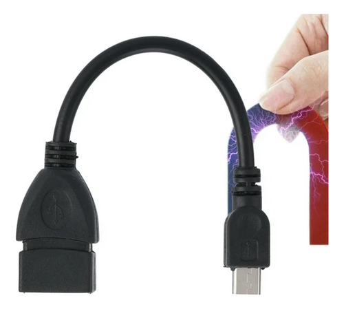 Cable Otg Para Carga Y Datos De Microusb V3 A Usb Jackhembra