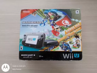 Nintendo Wii U Edição Mario Kart 8 + Hd Com 50 Jogos