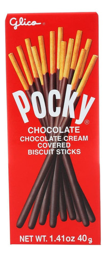 Palitos De Galleta, Glico Pocky Chocolate Cookie Stick, 40gr