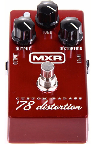 Pedal Guitarra Mxr M78 Custom Badass Distortion