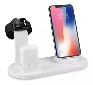 Estación De Carga Inalámbrica iPhone Apple Watch AirPods