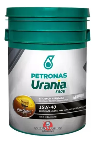 Balde De Aceite Petronas Urania 3000 15w40 X 20 Litros