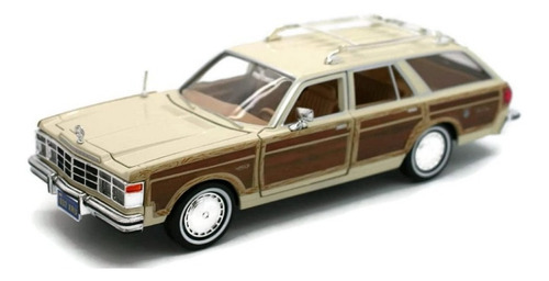 1979 Chrysler Lebaron Town&country Beige/cafe Motormax 1:24