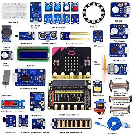 Adeept Bbc Micro: Bit Sensor Kit De Inicio | Microbit Progra