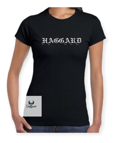 Playera Haggard Banda Dama