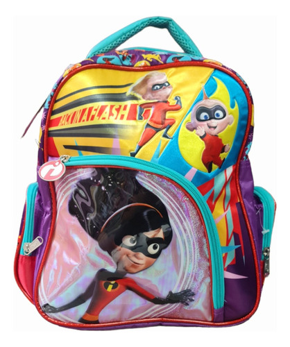 Mochila Ruz Disney Los Increíbles 2 Preescolar 24l - A Prueba De Agua, Reforzada, Escolar