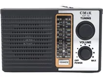 Comprar Radio Am\u002Ffm Corriente Y Pilas Cmik Mk-10 4 Bandas