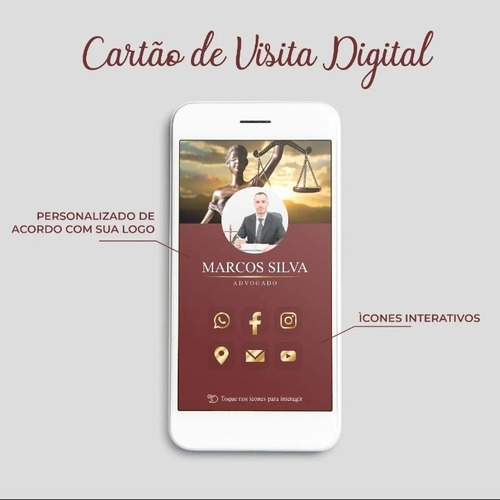 Imagem 4 de 4 de Cartão De Visita Digital Interativo